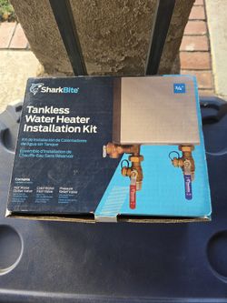 3/4 Tankless Water Heater Installation Kit.