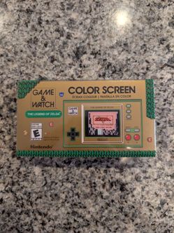 Nintendo Game & Watch The Legend of Zelda Handheld Console New Sealed