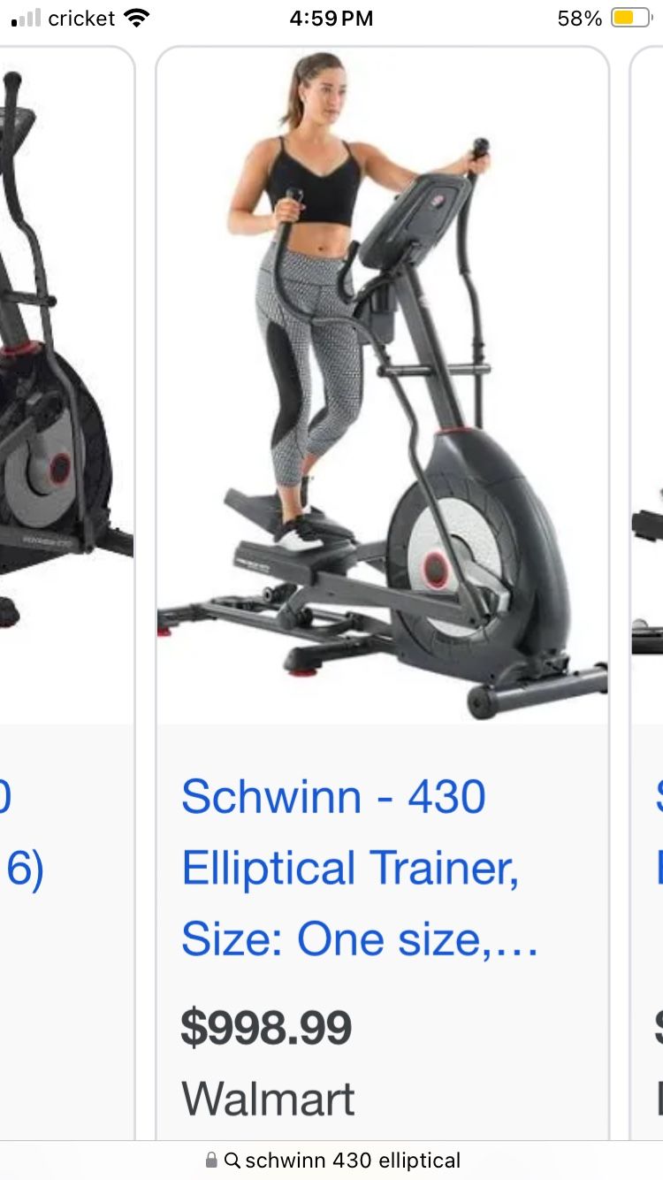 SCHWINN 430 Elliptical Trainer New