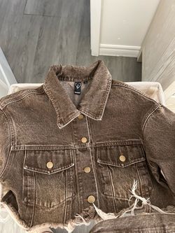 Brown Jean Jacket