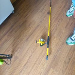 TROUT POLE AND TROUT REEL