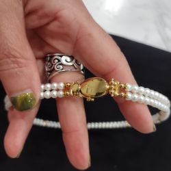 Yukiko 18k Italian Gold With A Small Diamond