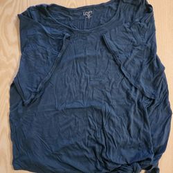 Womens Loft Short Sleeve Tshirt Size Large Petite