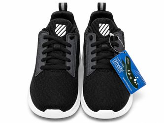 K-Swiss Men’s Black & White Sneakers – Size 9 – New