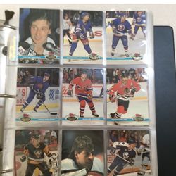 1991 Topps Stadium Club Hockey set 1-400