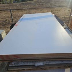 
100 New 3/4" MDF Sheets White & Black Faced FOR SALE