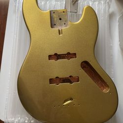 Close Out Sales- J Bass Body In Golden Sparkles 