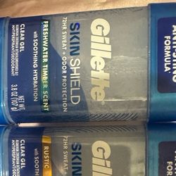 Gillette Skin Shield Freshwater Timber Deodorant
