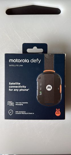 Motorola Defy Satellite Messrnger