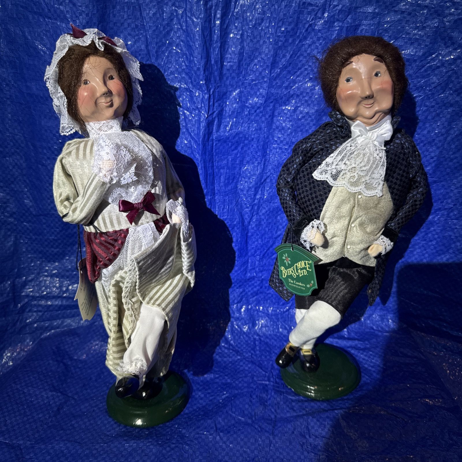 3 Boxes of Byers Choice figurines