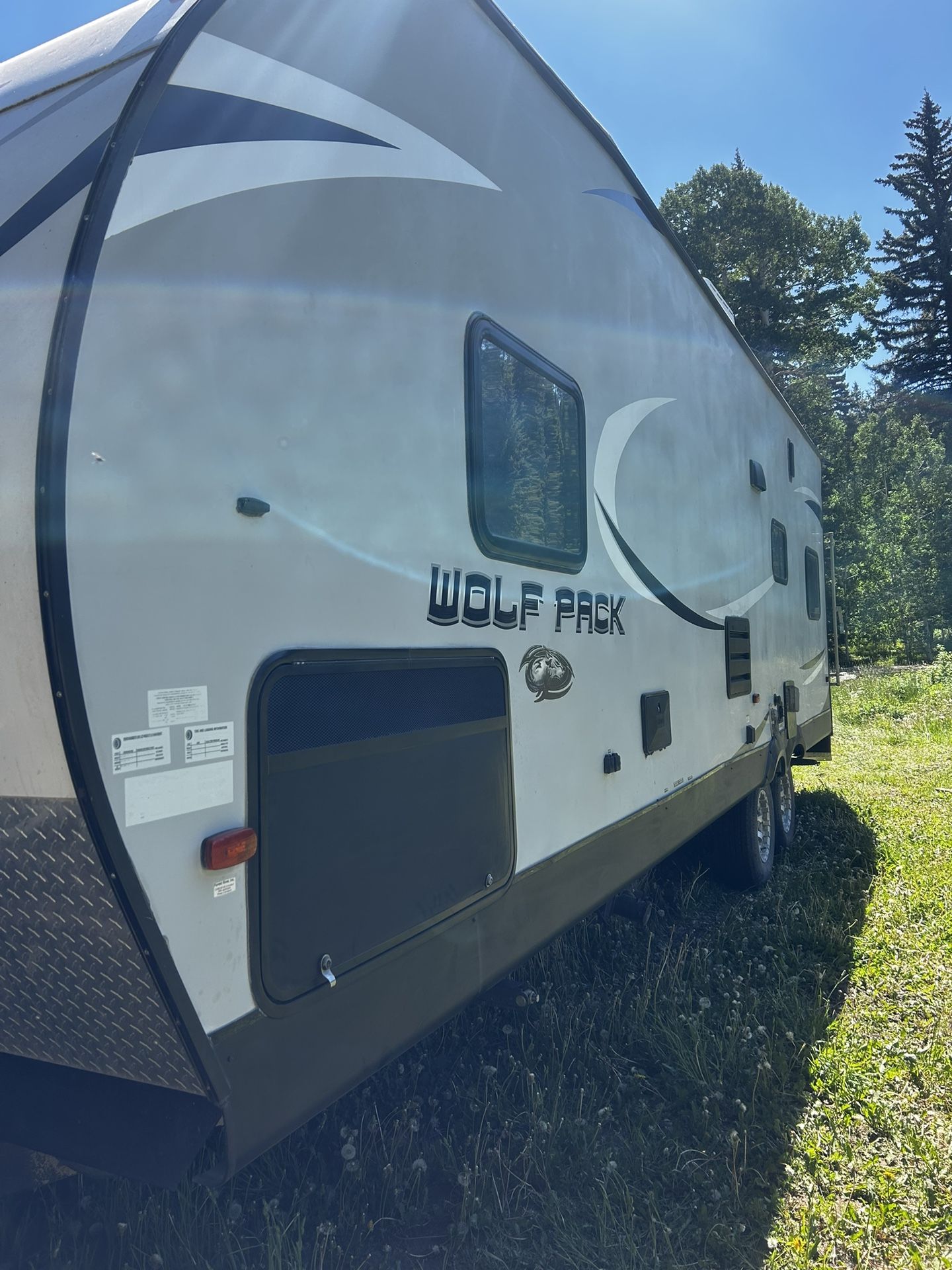 2018 Wolf Pack Toy Hauler