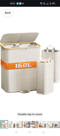 Laundry Hamper with Lid