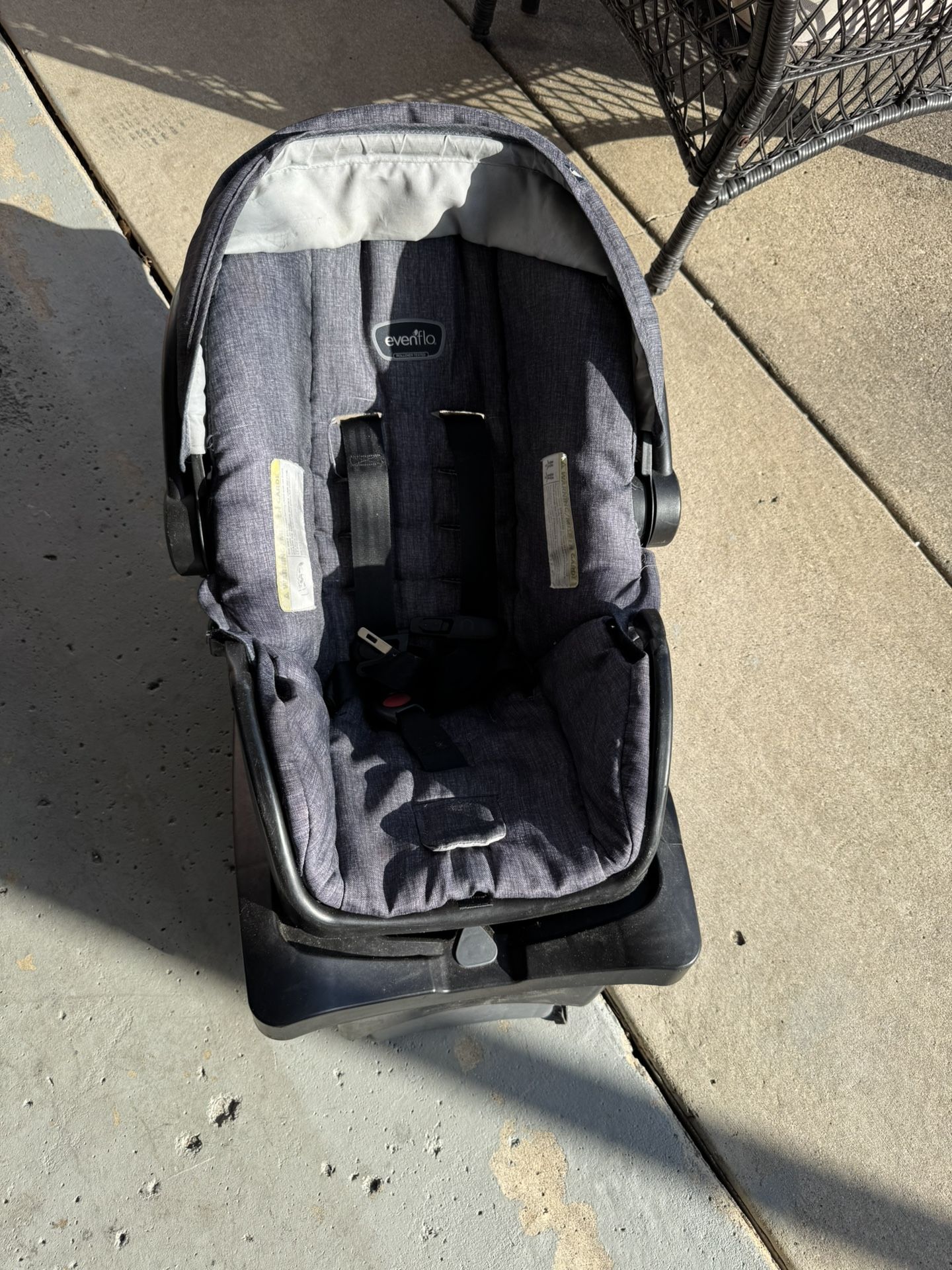 Car Seat With Base Evenflo