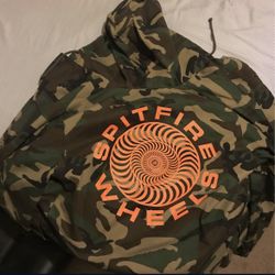 Spitfire Wheels Rain Jacket