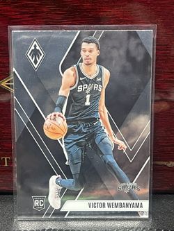 2023-24 Panini Phoenix Basketball Victor Wembanyama Rookie RC Base #256