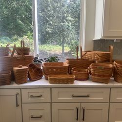 Collection Of Longaberger Baskets