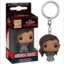 Pocket Pop Keychain - Doctor Strange, America Chavez
