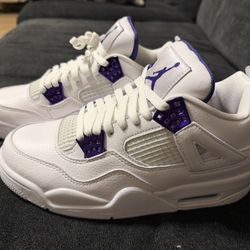 Metallic Purple Jordan 4