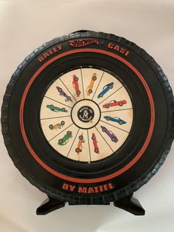 Hot Wheels case. With circa 1970”s cars.