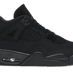 Nike Air Jordan 4 Black Cat Size 4.5Y New