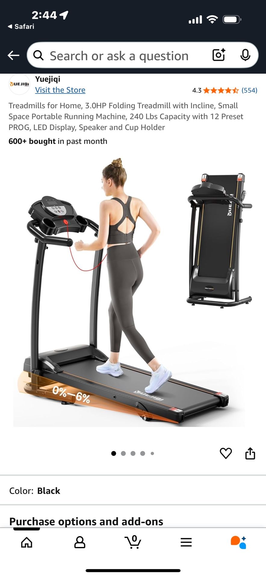 Folding Treadmill