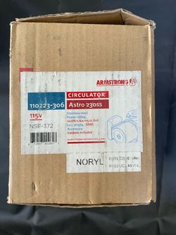 Armstrong circulator pump, flange NEW