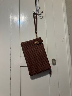 Brown Clutch Purse