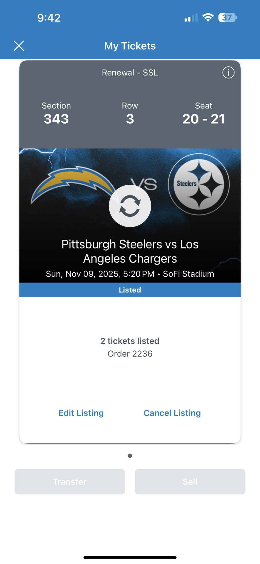 Steelers vs Chargers SNF
