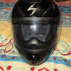 Scorpion EXO Black Helmet Size M