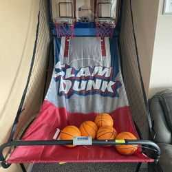 Dual Hoop Slam Dunk Arcade Game