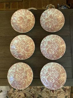 Vintage Churchill China Chintz Rose Bowls Set of 6