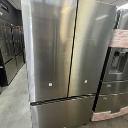 Bespoke 3 Door Refrigerator With Beverage Center
