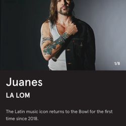 Juanes Concert Hollywood Bowl 