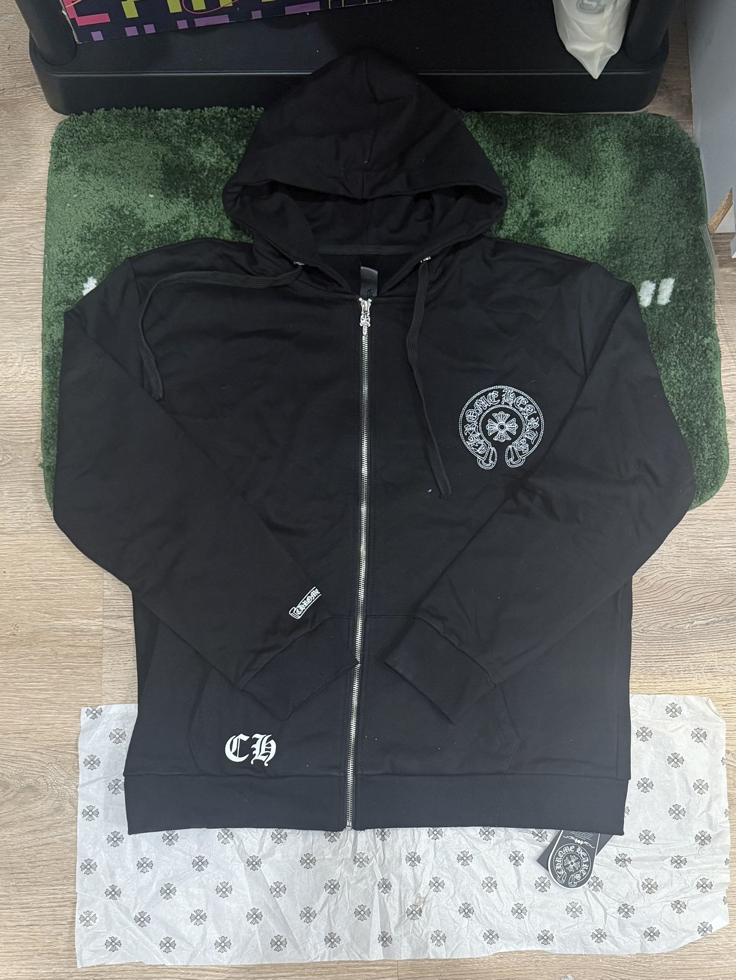 Black Chrome Hearts Jacket 