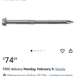 Simpson Strong-Tie SDS25312MB Strong-Drive SDS Heavy-Duty Connector Screw 1/4 in. x 3-1/2 in. DB Coating (125-Qty)