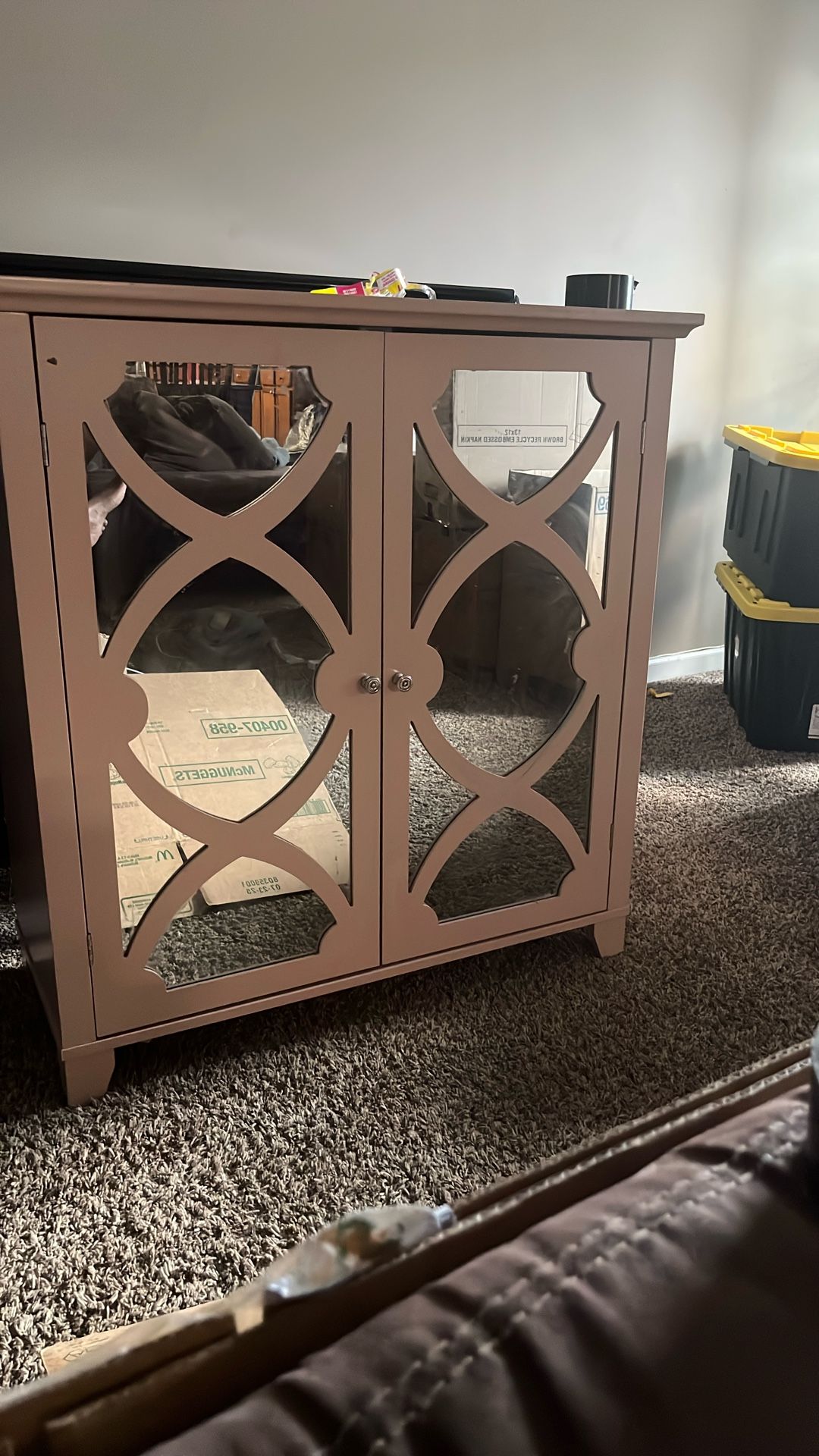 Pink Cabinet Gently Used