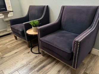 2 accent chairs