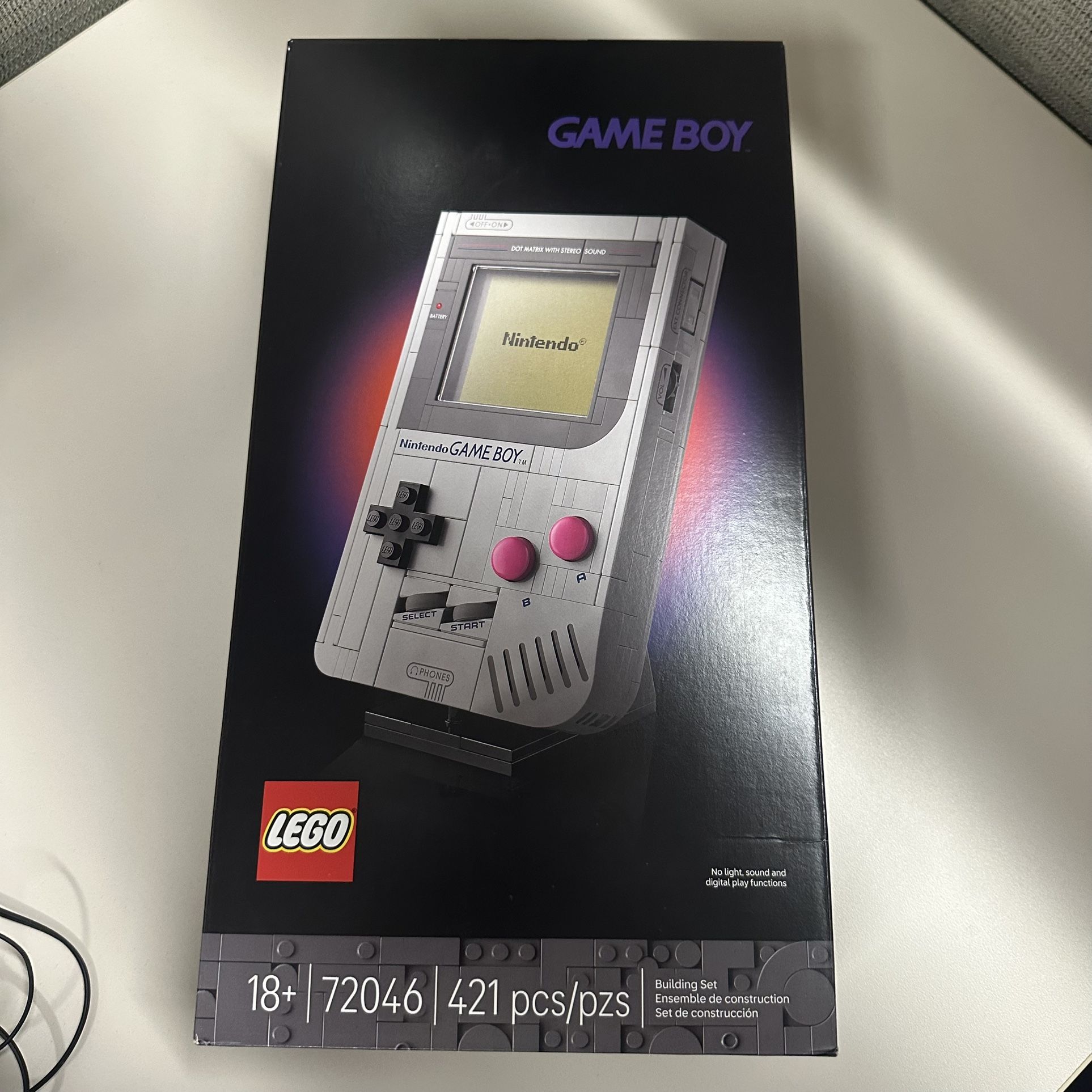 ๐น๏ธ LEGO Super Mario Game Boy โ Retro Display Set (72046)