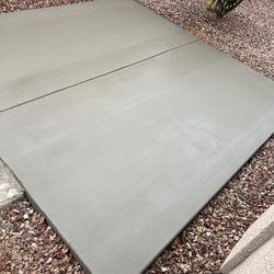 Concrete Pad Hot Tub