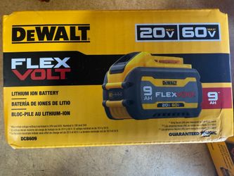 Dewalt Flexvolt battery