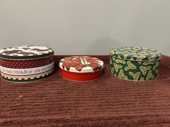 Christmas Cookie Tins