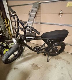 Pedal Electric Fat Tire Bike Perfect for you - Or Two