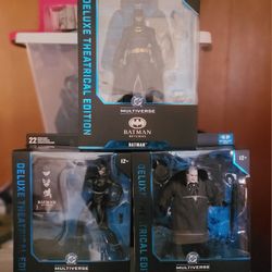 Mcfarlane Batman Returns Action Figure Lot