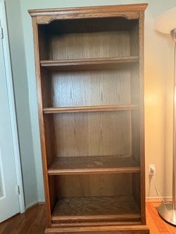 Wooden Bookshelf – Good Condition