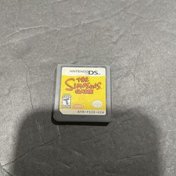 Nintendo DS The Simpsons Game 