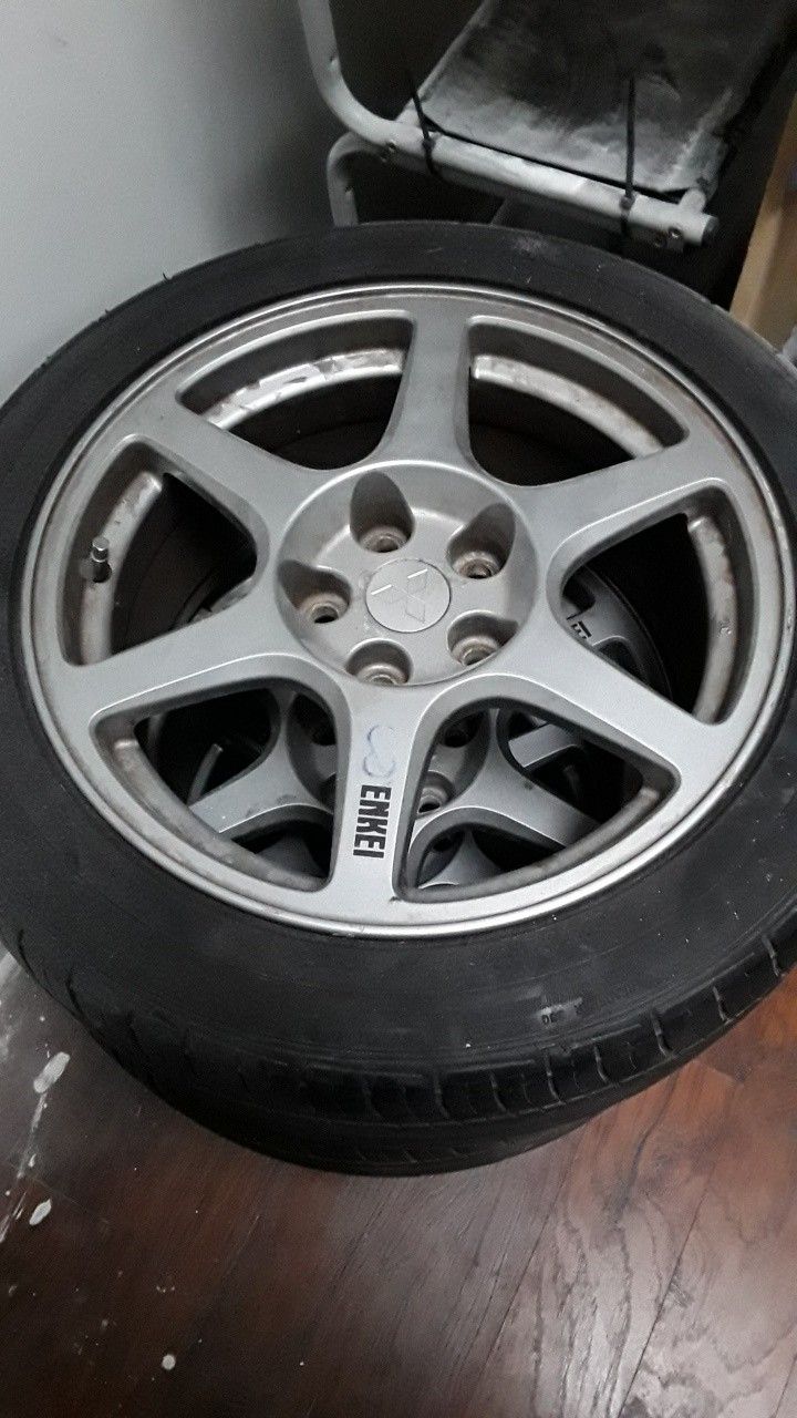 Evo 8 Enkei Wheels