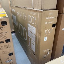 100” Hisense ULED TV 4K Smart HDR 