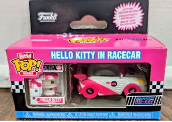 Funko Bitty Pop Rides Hello Kitty in Racecar