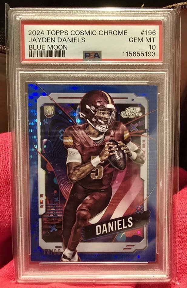 JAYDEN DANIELS GRADED CARD!