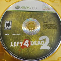 Left 4 Dead 2 Microsoft Xbox 360 Disc only Very Clean Mint excellent condition